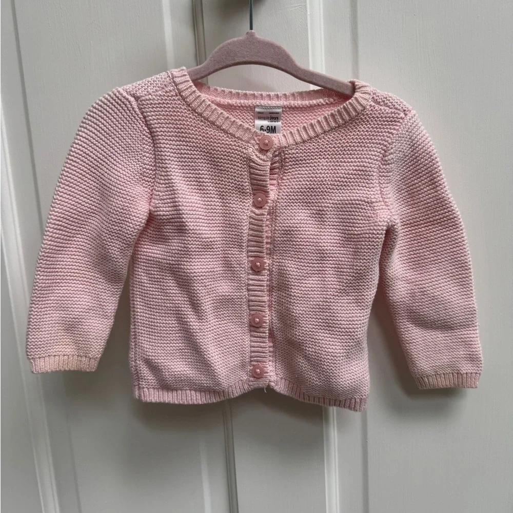 Simple Joys by Carter’s 6-9M Pink Girls Sweater